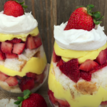 Strawberry Angel Food Cake Trifle Recipe