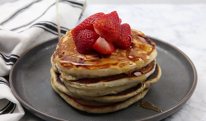 strawberry buttermilk pancakes recipe