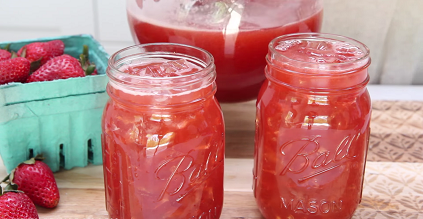 strawberry-mint iced tea recipe