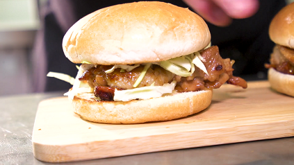 teriyaki chicken burgers recipe