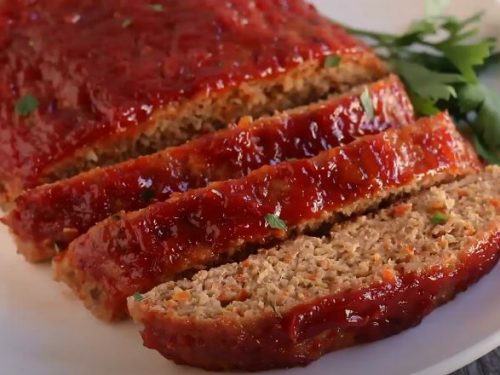 turkey meatloaf with bbq glaze recipe