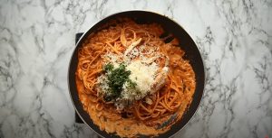Vegetarian Chicken and Broccoli Fettuccine Recipe