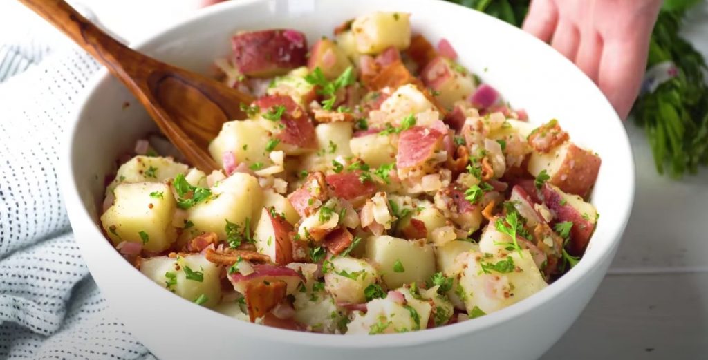 warm potato salad recipe