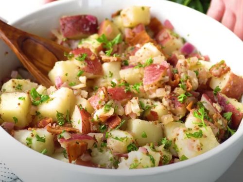 warm potato salad recipe