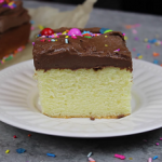 yellow sheet cake with chocolate frosting recipe