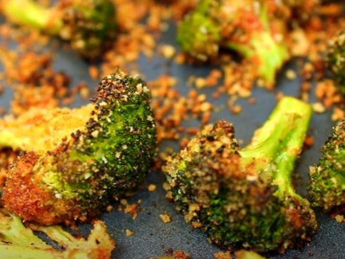 roasted broccoli with smashed garlic recipe