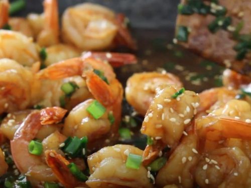 ginger-garlic shrimp recipe
