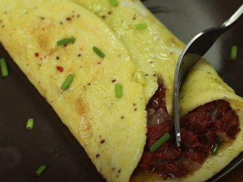 corned beef omelet recipe