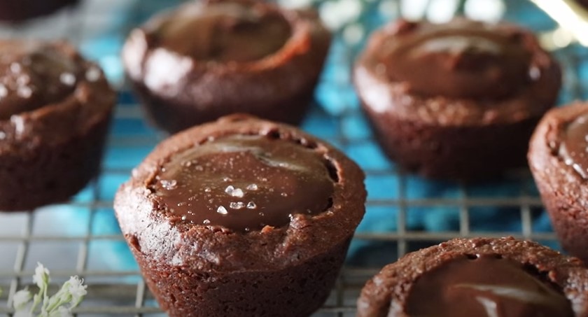 brownie cups with walnuts recipe