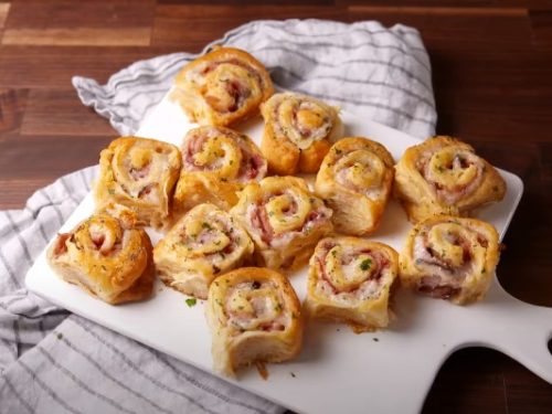 hot ham and cheese roll up recipe