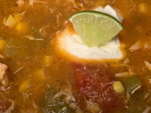 green chili chicken soup recipe