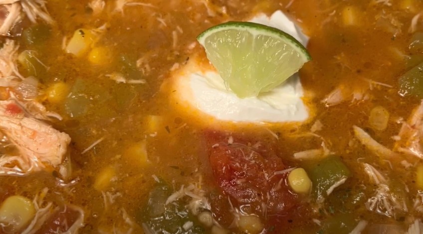 green chili chicken soup recipe