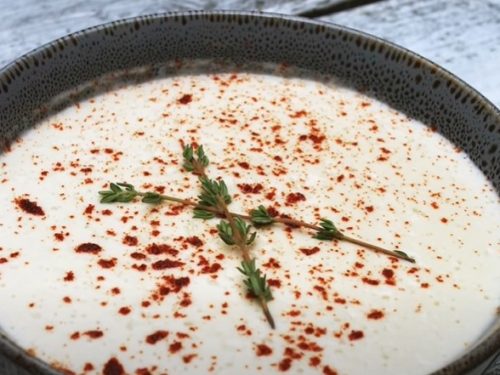 cauliflower leek soup recipe