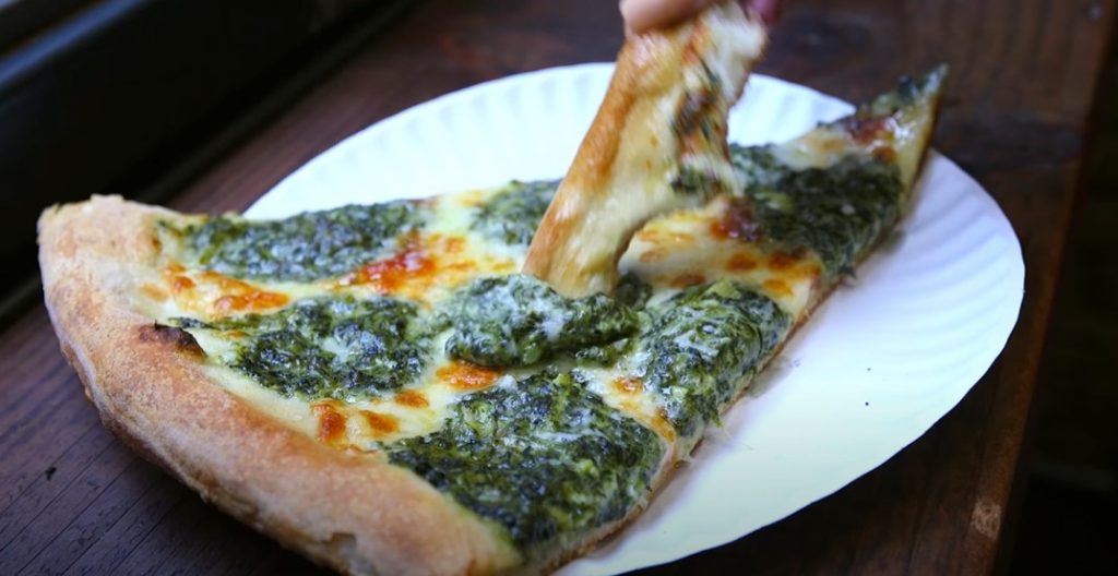 spinach and pepper-jack pizza recipe
