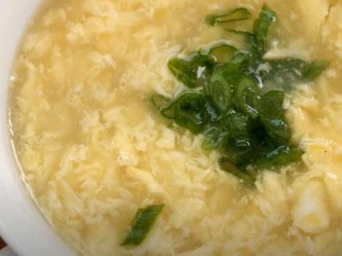 quick and easy egg drop soup recipe