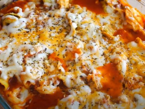 baked tortellini with meat sauce recipe