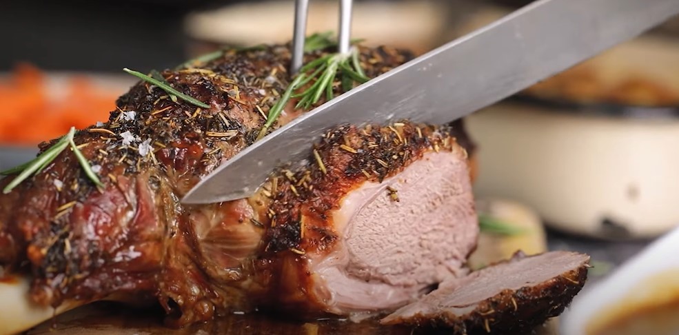 roast leg of lamb recipe