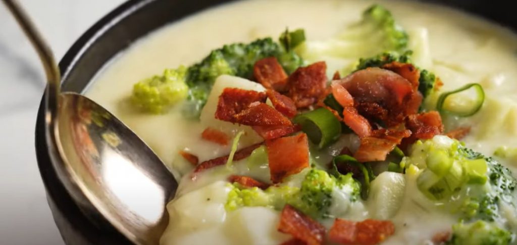 potato-and-broccoli soup recipe