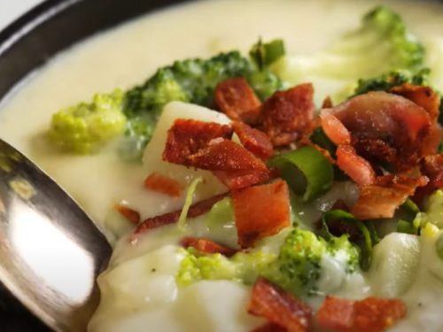 potato-and-broccoli soup recipe