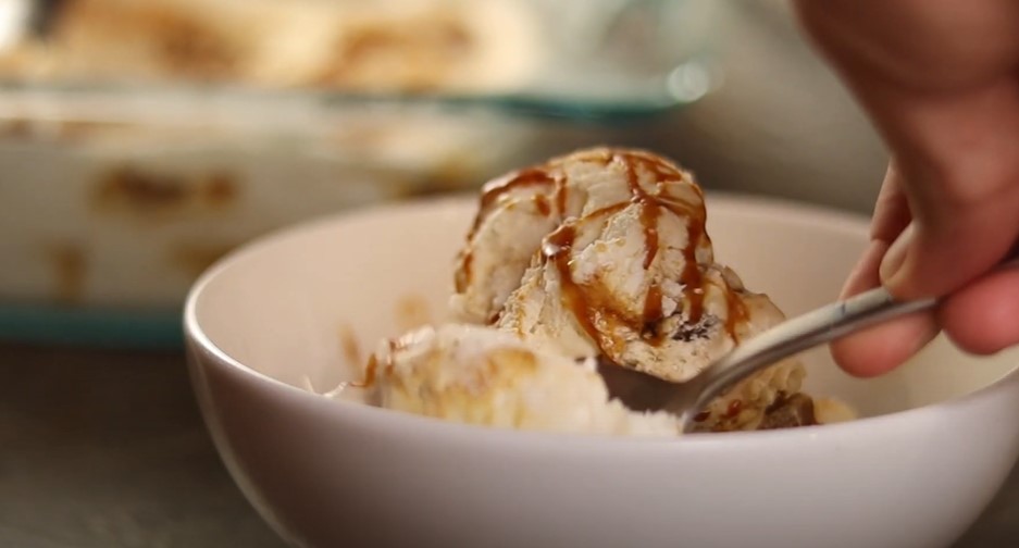 spiced banana & brown sugar ice cream recipe