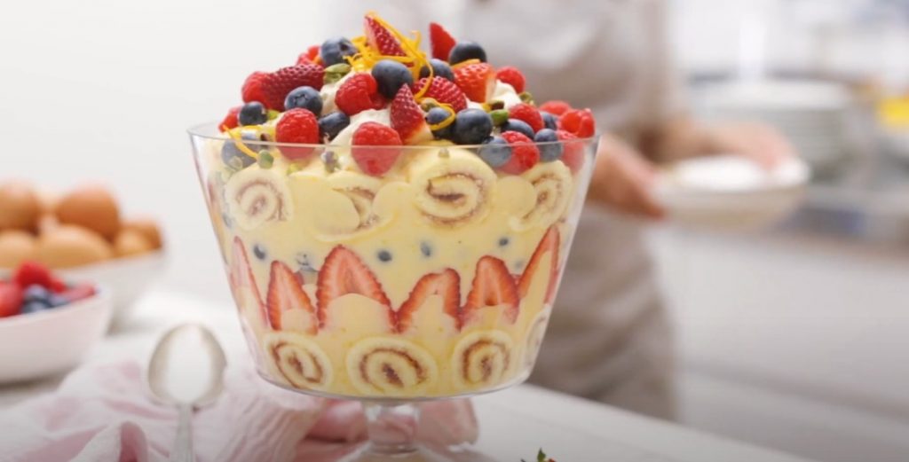 orange gingernut trifle recipe