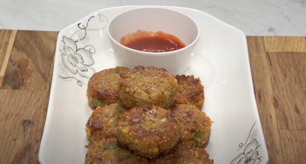 crispy quinoa patties recipe