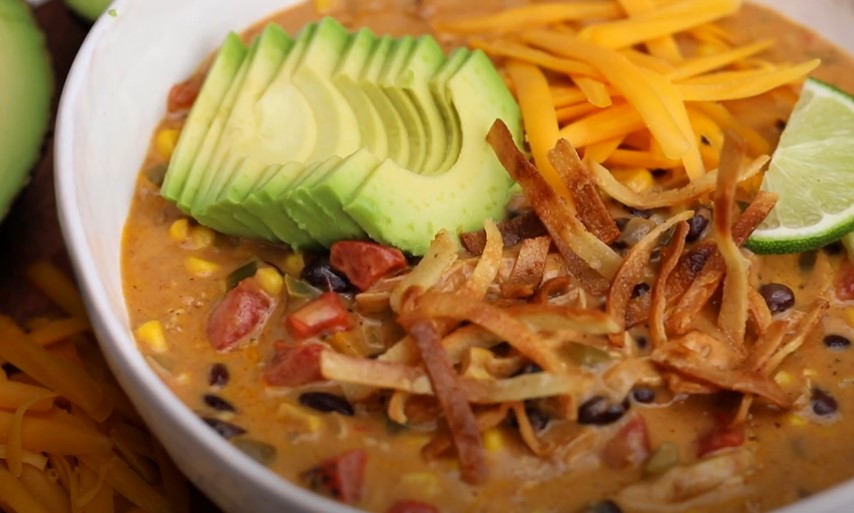 Grilled Chicken Tortilla Soup - Cooking Classy