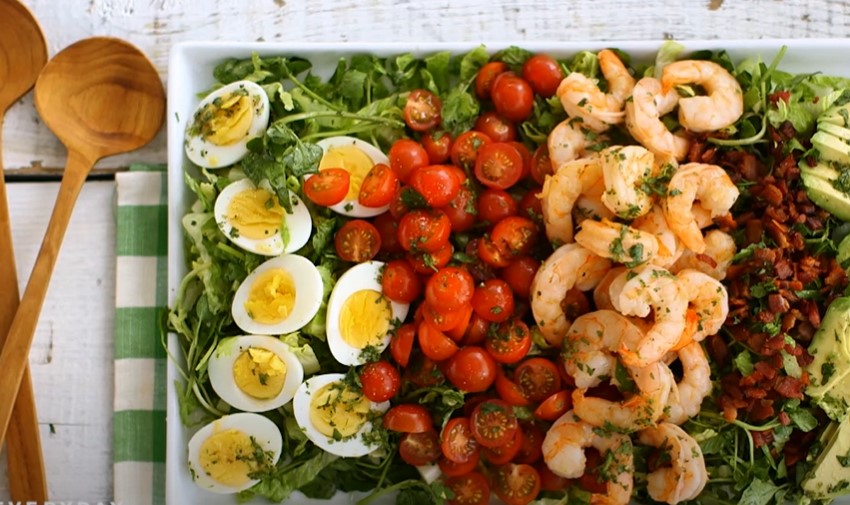 mexican shrimp cobb salad recipe