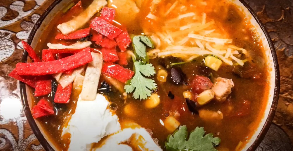 instantpot chicken tortilla soup recipe