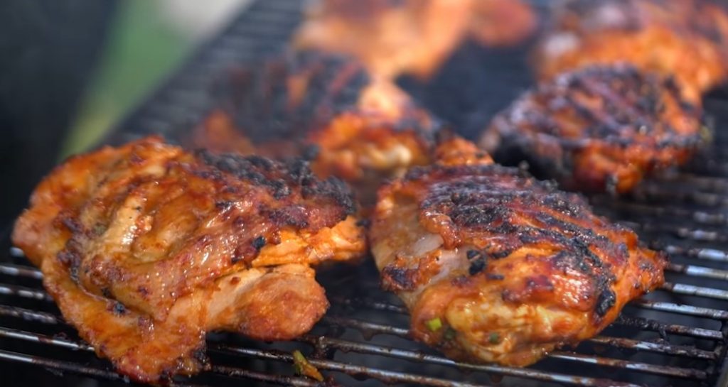 korean grilled chicken breasts recipe