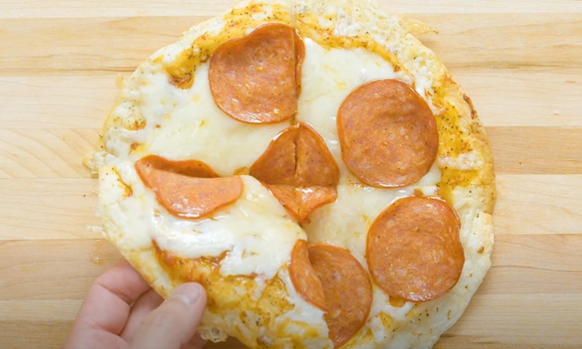 tortilla pepperoni pizza recipe