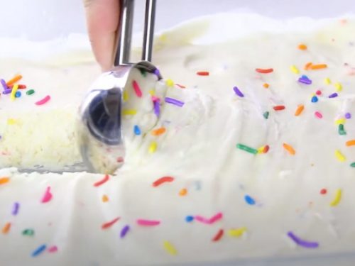 funfetti® cake batter ice cream recipe
