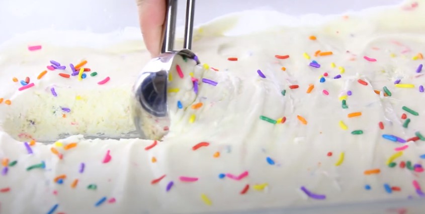 funfetti® cake batter ice cream recipe