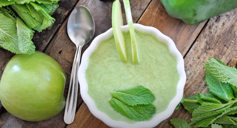 green gazpacho with shrimp recipe