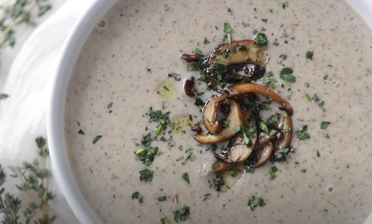 low fat creamy mushroom soup recipe
