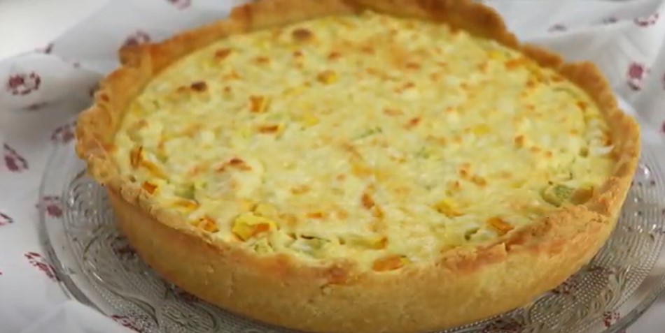 zucchini tomato quiche recipe