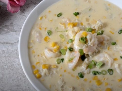 peruvian shrimp-and-corn chowder recipe