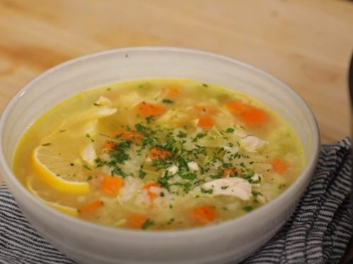 lemon chicken soup recipe