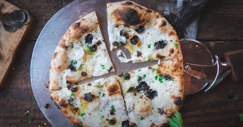 pizza bianca with truffle oil recipe