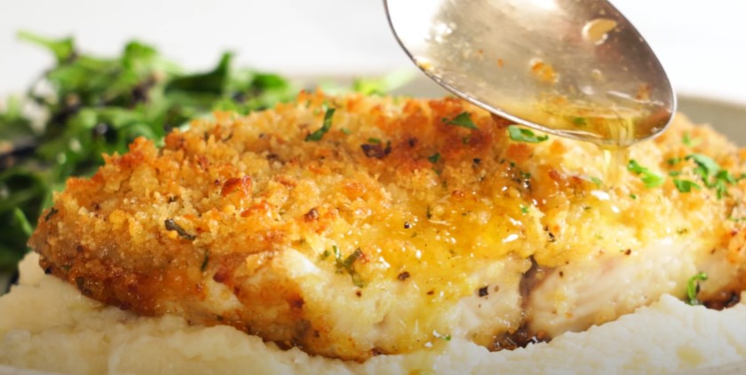 crispy garlic parmesan crumbed fish recipe