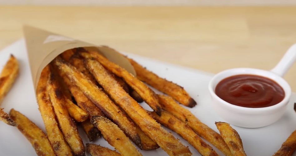 oven baked sweet potato fries recipe