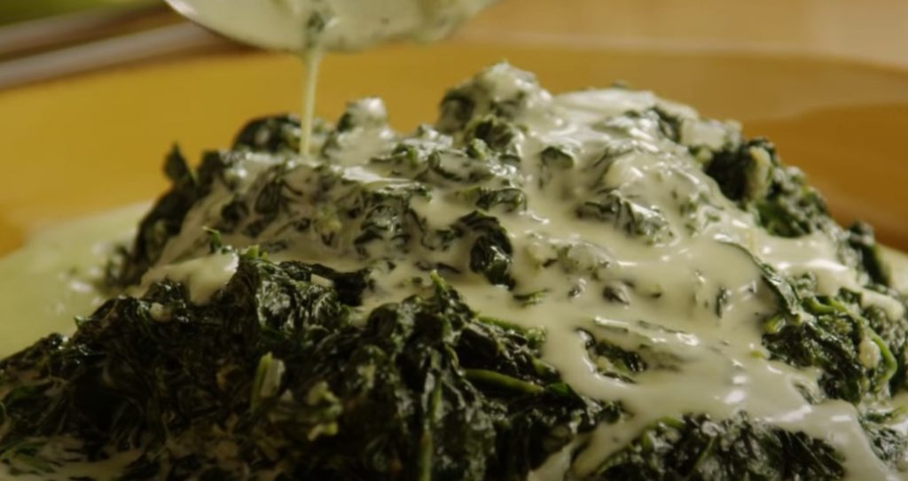 spinach marie with cheddar recipe