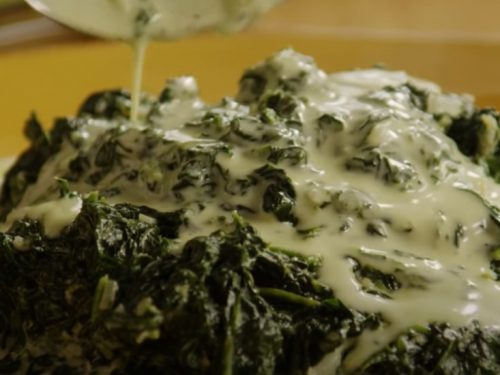 spinach marie with cheddar recipe