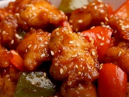 sticky sweet and sour chicken recipe