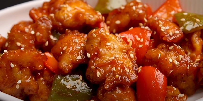 sticky sweet and sour chicken recipe