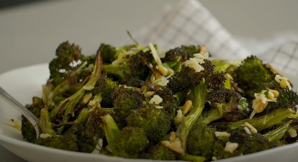 roasted broccoli parmesan recipe
