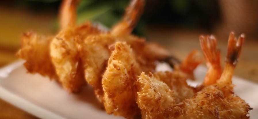 stovetop fried coconut shrimp recipe