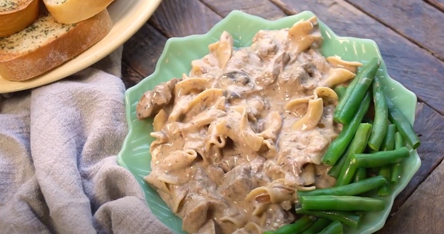 crock pot beef stroganoff recipe