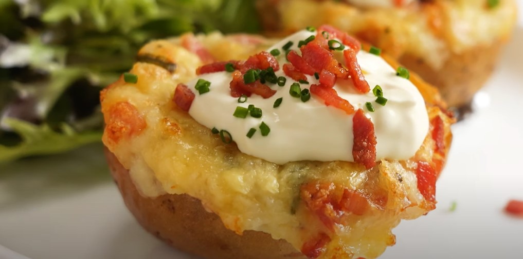 southwestern style twice baked potatoes recipe