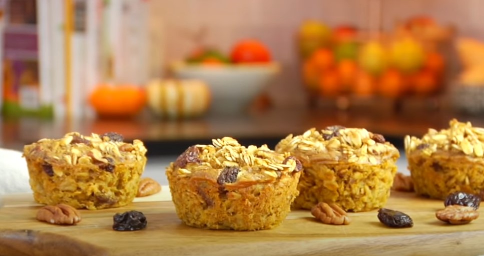 baked pumpkin oatmeal cups (muffins) recipe